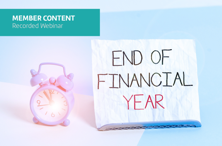 Recorded webinar_Year End tips and tricks